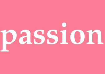 Synonym passion