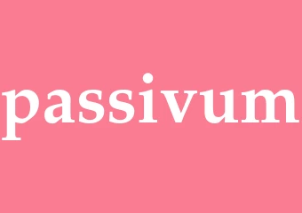 Synonym passivum