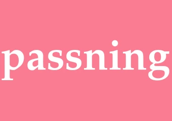 Synonym passning