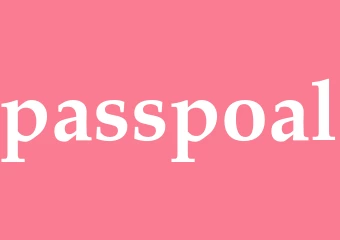Synonym passpoal