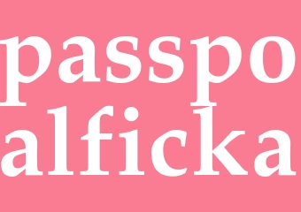 Synonym passpoalficka