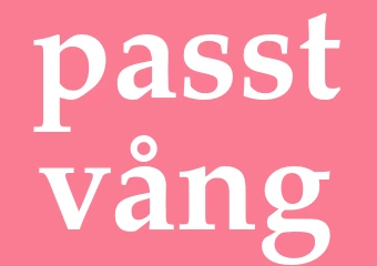 Synonym passtvång
