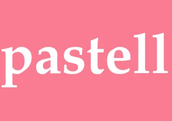 Synonym pastell