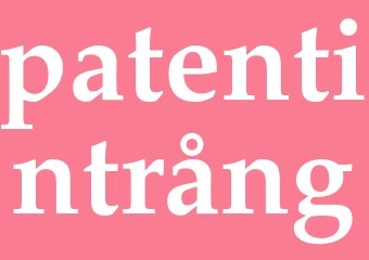 Synonym patentintrång