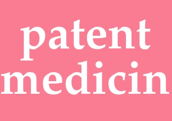 Synonym patentmedicin