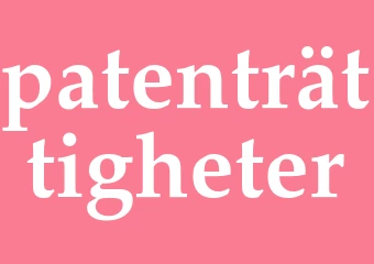 Synonym patenträttigheter