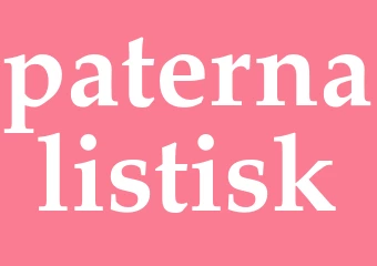 Synonym paternalistisk