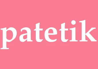 Synonym patetik