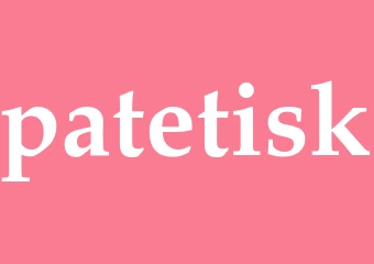 Synonym patetisk