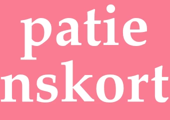 Synonym patienskort