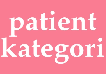 Synonym patientkategori