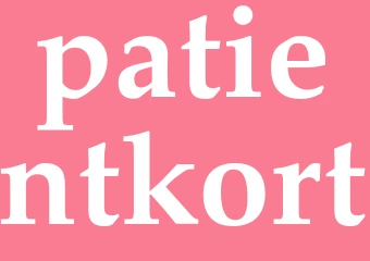 Synonym patientkort