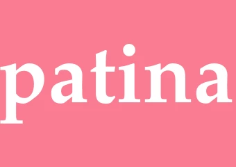 Synonym patina