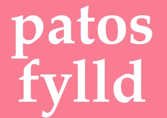 Synonym patosfylld