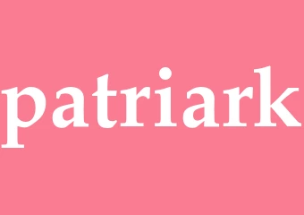Synonym patriark