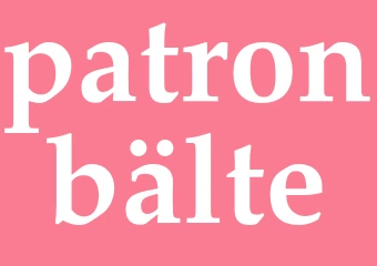 Synonym patronbälte