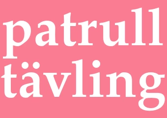 Synonym patrulltävling