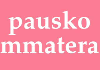 Synonym pauskommatera