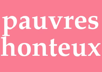 Synonym pauvreshonteux