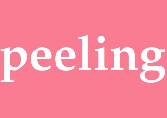 Synonym peeling