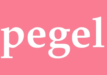 Synonym pegel