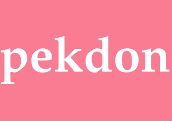 Synonym pekdon