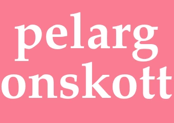Synonym pelargonskott