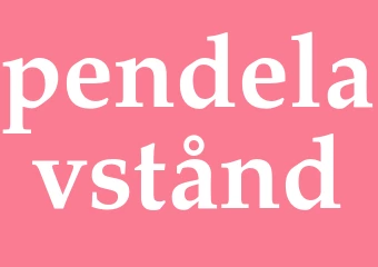 Synonym pendelavstånd
