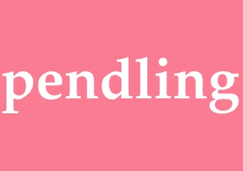 Synonym pendling