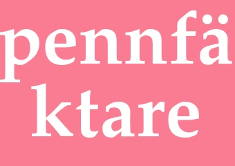 Synonym pennfäktare