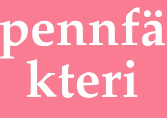 Synonym pennfäkteri