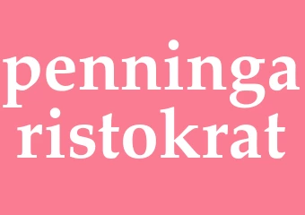 Synonym penningaristokrat