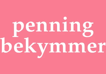 Synonym penningbekymmer