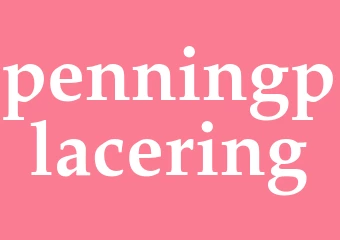 Synonym penningplacering