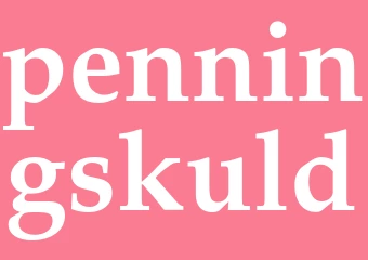 Synonym penningskuld