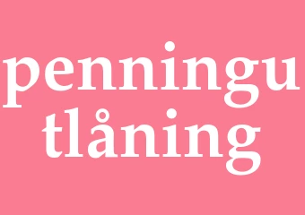 Synonym penningutlåning