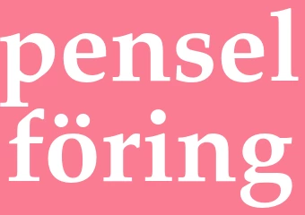 Synonym penselföring