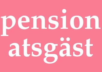 Synonym pensionatsgäst