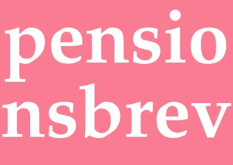 Synonym pensionsbrev