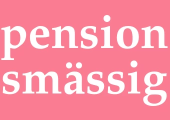 Synonym pensionsmässig