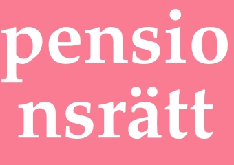 Synonym pensionsrätt
