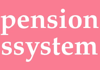 Synonym pensionssystem