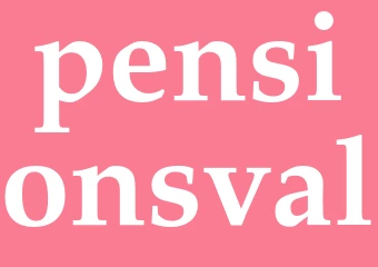 Synonym pensionsval
