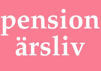 Synonym pensionärsliv
