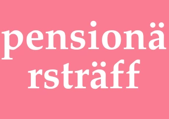 Synonym pensionärsträff