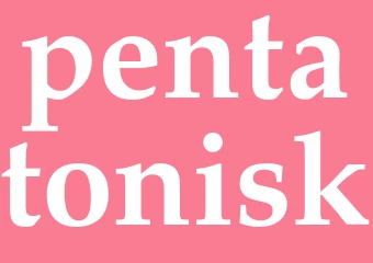 Synonym pentatonisk