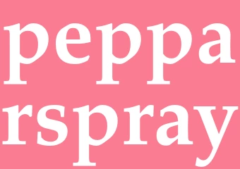 Synonym pepparspray