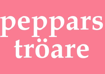 Synonym pepparströare