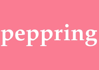 Synonym peppring