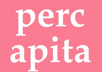 Synonym percapita